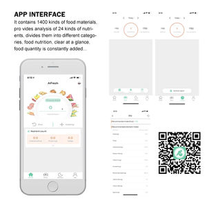 캐니 스마트 APP 2003 주방 스케일 음식 영양 스케일 5kg - Product Image 3