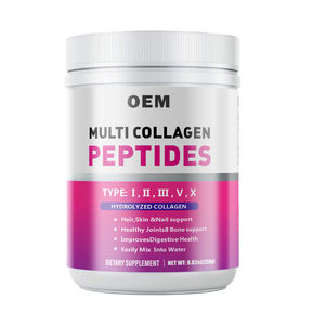 Colágeno Marino en Polvo OEM/ODM de Venta Caliente para Aclarar la Piel, Fortalecer el Cabello y las Uñas, y Mejorar el Antienvejecimiento - Product Image 1