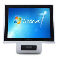 T100 8 pouces écran tactile mural en libre-service Android Windows vérificateur de prix codes-barres Scanner pour supermarché