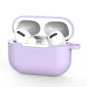 Étui pour écouteurs en silicone avec logo OEM ODM, antichoc, silicone + PC, pour Air Pod Case 1 2 3 Pro, protection - Product Image 4