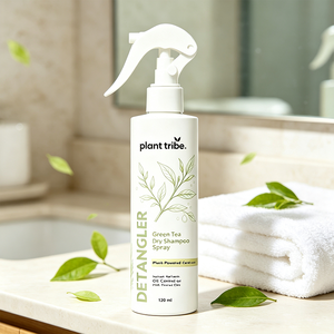 Spray Shampooing Sec au Thé <span class=keywords><strong>Vert</strong></span> Contrôle Naturel du Sébum Effet Volumisant Rafraîchissant Longue Durée - Product Image 3