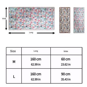 Simple Modern Stylish Plaid Polyester Rectangle <b>Sofa</b> Cushion All Seasons Machine Washable Anti-Slip Soft Touch <b>Dogs</b> Cat Pet Mat - Product Image 3