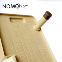NOMOY PET Nouvelle plate-forme de pèlerinage d'île flottante en plastique pour tortues NF-26