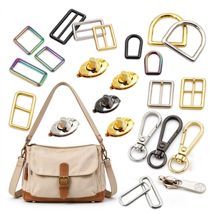 Kit Hardware Personalizzato OEM ODM per Borse con Targhetta in Metallo, Gancio Girevole e Anello a <span class=keywords><strong>O</strong></span> per Lavorazione del Cuoio con Logo Personalizzato in Rilievo - Product Image 3