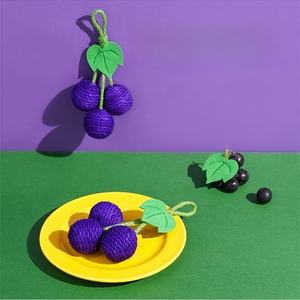 Wholesale Funny Hangable Sisal <b>Ball</b> Set Colorful <b>Ball</b> Cat Toy Bite-resistant Cat Sounds Teasing Cats Hanging <b>Ball</b> Toy - Product Image 3