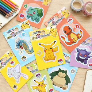 Korean Pokemoned Pang Aurora Holographic Self-adhesive PVC <b>Stickers</b> 60 PCS Sheet Kids Stationery Shiny Decoration Anime DIY - Product Image 3