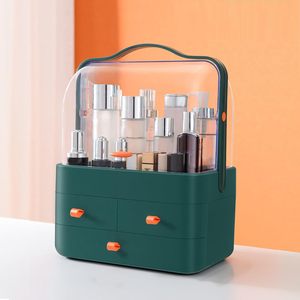 Boîte de rangement en plastique pour maquillage, pinceaux, rouges à lèvres, masques, boîte de rangement en acrylique pour cosmétiques, boîte de rangement pour bijoux, organisateur de maquillage - Product Image 4