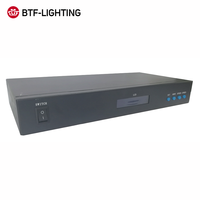 Controlador LED de Última Generación con Soporte en Línea y Fuera de Línea, AC100-240V, Protocolo Dmx512 TTL, 8 Puertos, Programable, para Luces LED Pixel, SPI, ArtNet