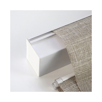 Persianas Romanas Eléctricas con Bluetooth y Batería, Estilo Europeo, con Protección UV para Oficina y Dormitorio, Venta al Por Mayor