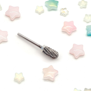 6.6mm Large Barrel Smooth Top Butterfly Teeth Carbide Nail <b>Drill</b> <b>Bit</b> 4XC Grit Customized Logo Electric Nail Accessories - Product Image 5
