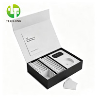 Boîte d'emballage vide, portable, écologique et réutilisable pour kits d'empreintes dentaires, aligneurs invisibles, en carton séparateur