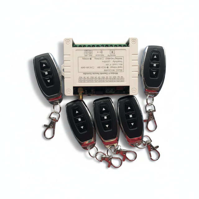 Industrial Wireless Remote Controller 433mhz 3keys Plastic ABS Metal DC12-36V 3channels High Quality FSK Version Waterproof AAA