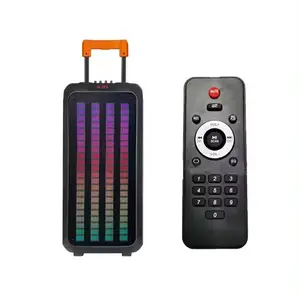 Ndr 1098 Best Portable Box Latest Speakers Professional Stage Machine Party Karaoke 8 Inch Audio With Outdoor Trolley Speaker