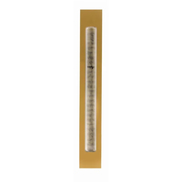 Étui à mézouzah juif étanche en lucite avec adhésif au dos, taille et design personnalisables pour rouleau de 10 cm/15 cm