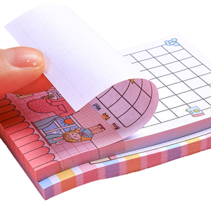Bloc de notas divertido lindo para hacer la lista de trabajo Oficina Regalo Bloc de notas Logotipo personalizado Impreso Nota adhesiva - Product Image 1