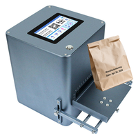 Imprimante à jet d'encre de bureau portable DMX pour les noms, les dates, les textes, les étiquettes de tasses, les pochettes plates, pour les cafés, les boulangeries