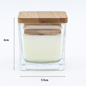 <strong>Small</strong> Jar <strong>Candles</strong> with Wooden Lid Natural Soy Wax with 10% Fragrance Oil Customized Gift Box Packing Clean Burning - Product Image 2