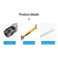 29.5 "12 dbi 690-960MHz / 1710-2700MHz 2G 3G 4G large bande FRP antenne omnidirectionnelle en fibre de verre N femelle