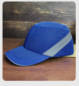 통기성 메쉬 인서트 헤드 보호 기능이 있는 경량 보호 안전 범프 캡 하드 햇 - Product Image 3