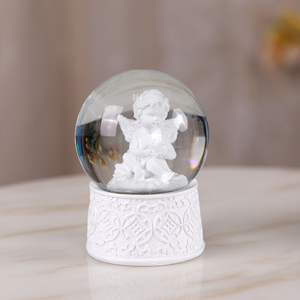 Redeco Alibaba, gran oferta, globo de nieve único Diy, globo de agua de Natividad encantador, globo de nieve de resina para regalo, decoración del hogar - Product Image 6