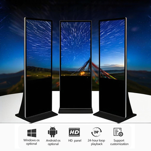 New thanh lịch tầng thường vụ kỹ thuật số biển và hiển thị wifi màn hình LCD Totem kiốt 55 inch quảng cáo trong nhà CHƠI thiết bị - Product Image 5