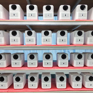 BYINTEK Projecteur U4 LCD 1920*1080 Mini projecteur 3D 260 ANSI Lumens projecteur Portable domestique avec conception d'art de <span class=keywords><strong>tissu</strong></span> - Product Image 6