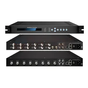 Tuner ASI Input IP Output Digital TV Headend Equipment Integrated Mux-scrambler
