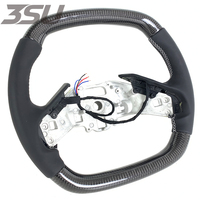 Volant sport en fibre de carbone pour Chevrolet C8 2020 2021 2022 2023 2024 2025 2026, intérieur automobile, poignée en Alcantara