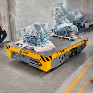 2026년형 신형 자주식 중량물 운반 플랫폼, 대형 부품용 산업용 모터 구동 이송 트롤리 - Product Image 3