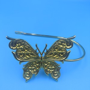 Butterfly <b>Curtain</b> <b>Hooks</b> Golden Plastic Anti Rust Traditional Design Hardware Accessories - Product Image 1