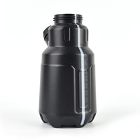 Nettoyeur haute pression Lance à mousse pour neige Bouteille Canon à mousse Réservoir à savon Conteneur à savon Couleur noire Conteneur en HDPE 1L 32 oz