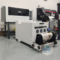 Mesin Printer DTF Dryer A3 A4 30 cm dengan Mesin Penggoyang Bubuk Epson I1600 Double Printer Head 1600 Dijual Kondisi Bagus