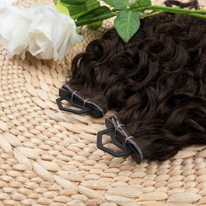 Cabello rizado virgen ruso de doble trama, venta directa de fábrica premium, cutícula alineada, múltiples tonos balayage, trama mariposa. - Product Image 6