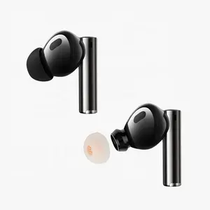 Noise Reduction Earplug Silicone Tips For Xiaomi Realme Buds Air 5 Pro Ear Tips Earbuds Anti Slip Silicone Rubber Eartip