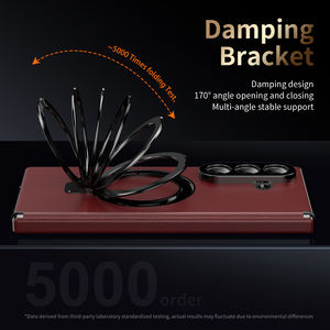 Funda de Cuero PU de Lujo con Anillo Magnético y Protector de Pantalla para <span class=keywords><strong>Z</strong></span> Fold 7 6 5 4 3, Protección 360° a Prueba de Golpes - Product Image 4