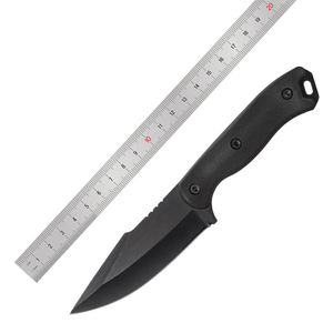 Cuchillo Multifuncional BK18-DIY OEM Personalizado de Acero de Damasco con Funda Kydex, Mango de Madera, Clip para Cinturón, Portátil, para Camping, 1 Año de Garantía - Product Image 6