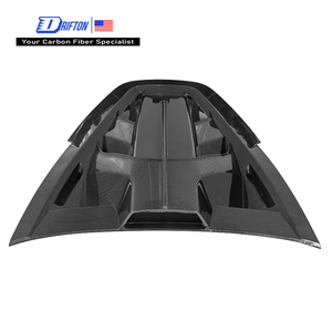 ฝาครอบเครื่องยนต์ด้านหลังคาร์บอนสไตล์ F9XX สำหรับ Ferrari SF90 Stradale - Product Image 1