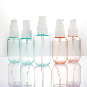 PET พลาสติก Macaron สียาแคปซูลรูปสีชมพูสีฟ้าเครื่องสำอางสเปรย์ขวดปั๊ม - Product Image 5