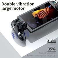 Console de jeu portable rétro EmuELEC avec grand écran HD de 7,1 pouces, 20000 jeux classiques, 30 émulateurs, 128 Go, 4000 mAh