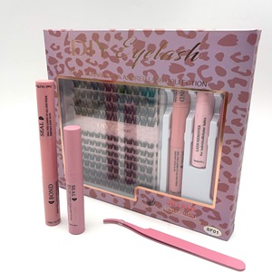 Wholesale Professional Handmade Synthetic Hair Eyelash Extension Kit Individual <strong>Lash</strong> <strong>Clusters</strong> for DIY <strong>Cluster</strong> <strong>Lashes</strong> Fan - Product Image 3