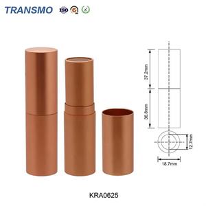 Venta al por mayor de tubos de bálsamo labial redondos de 3.5ml en varios colores, tubos de lápiz labial vacíos, tubos de bálsamo labial. - Product Image 2