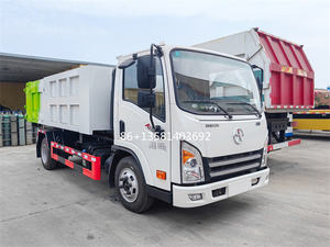 Palan hydraulique à crochet monté sur des camions à ordures lourds pour le <span class=keywords><strong>transport</strong></span> recyclage des déchets matériaux de construction - Product Image 5