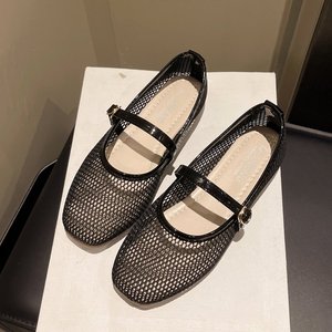 2025 Summer Collection Women's Fashion Flat Shoes With Mesh Surface Breathable Slip-On Closure Cushioned Comfort-Wholesale - Product Image 5