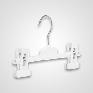 Luxury Thick Skirt Trouser <b>Hanger</b> Single Tier Eco-Friendly Multifunction Wholesale Cheap Plastic <b>Clothes</b> Clip HY3004 Wardrobe - Product Image 5