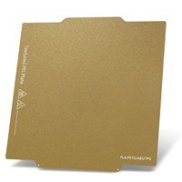 Plaque de construction originale Flashforge Creator 5 256*256mm, double face texturée, feuille d'acier flexible texturée PEI pour C5/C5 Pro