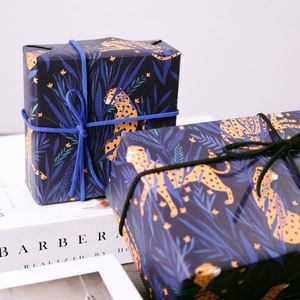 ชุดกระดาษแผ่น4ชิ้นขนาด50*70ซม. ชุดกระดาษห่อของขวัญลายสัตว์ออกแบบได้ตามต้องการชุดกระดาษกล่องบรรจุภัณฑ์กระดาษ - Product Image 3