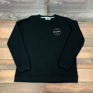 <span class=keywords><strong>Felpa</strong></span> <span class=keywords><strong>Basic</strong></span> con stampa a sbuffo <span class=keywords><strong>Oversize</strong></span> in cotone 100% di alta qualità con ricamo personalizzato felpe nere da uomo - Product Image 5
