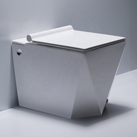 Toilette intelligente électrique monobloc avec bidet intégré