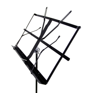 Support de partitions portable professionnel noir réglable en hauteur et en angle K-8222B - Product Image 3