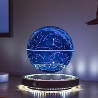 Lampe de bureau LED à étoiles flottantes magnétiques intelligentes, lampe à étoiles, cadeau de Noël, décoration de la maison